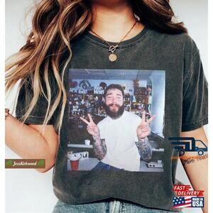 Post Malone Shirt Cowboy Posty Rap Music Tshirt